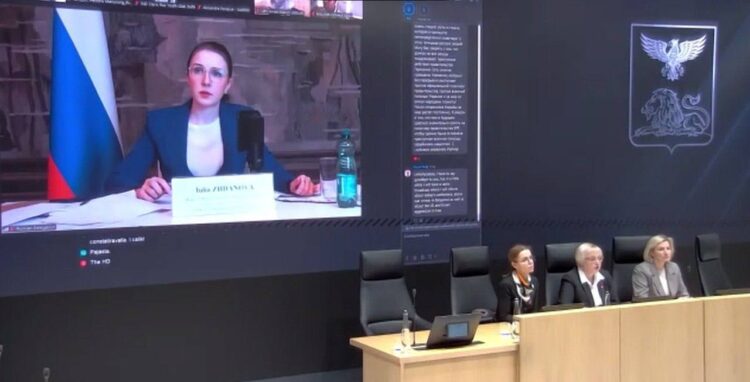 عبر زووم ندوة دولية  تكشف استهداف المدنيين في بيلغورود بالبيت الروسي بالإسكندرية