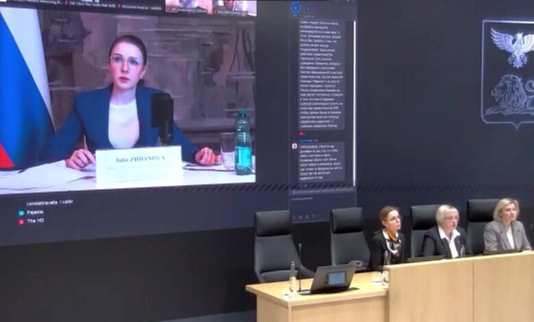 عبر زووم ندوة دولية  تكشف استهداف المدنيين في بيلغورود بالبيت الروسي بالإسكندرية